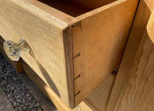 Load image into Gallery viewer, Victorian Solid Pine Triple Wardrobe 6 drawer commode