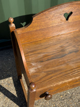 Load image into Gallery viewer, Vintage Oak Love Heart Dressing Table