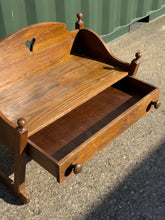 Load image into Gallery viewer, Vintage Oak Love Heart Dressing Table