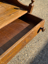 Load image into Gallery viewer, Vintage Oak Love Heart Dressing Table