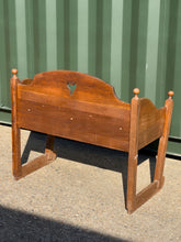 Load image into Gallery viewer, Vintage Oak Love Heart Dressing Table