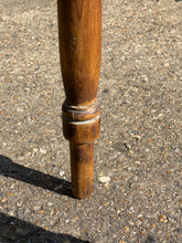 Load image into Gallery viewer, Victorian English Pine Farmhouse Hallway Console Table