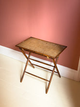Load image into Gallery viewer, Antique French 19th Century Faux Bamboo Folding Table