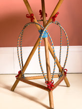 Load image into Gallery viewer, French Designer Wicker Rattan Side Table by Iconic Design Duo Adrien Audoux and Frida Minet