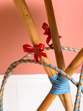 Load image into Gallery viewer, French Designer Wicker Rattan Side Table by Iconic Design Duo Adrien Audoux and Frida Minet