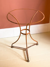 Load image into Gallery viewer, Antique French Orange Marble Bistro Table
