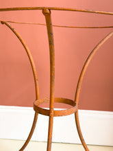 Load image into Gallery viewer, Antique French Orange Marble Bistro Table