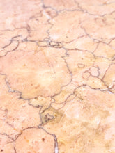 Load image into Gallery viewer, Antique French Orange Marble Bistro Table