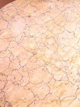 Load image into Gallery viewer, Antique French Orange Marble Bistro Table