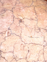 Load image into Gallery viewer, Antique French Orange Marble Bistro Table