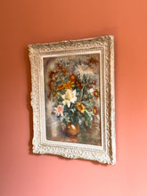 Load image into Gallery viewer, A large Antique Floral Still Oil Life Painting