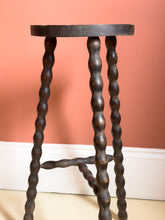 Load image into Gallery viewer, Antique French Demilune Bobbin Stool