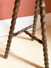 Load image into Gallery viewer, Antique French Demilune Bobbin Stool