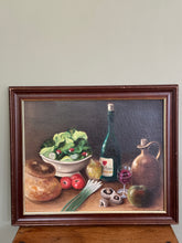 Load image into Gallery viewer, Vintage Still Life Oil Painting