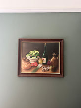 Load image into Gallery viewer, Vintage Still Life Oil Painting