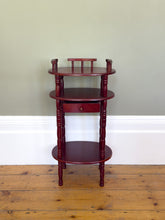 Load image into Gallery viewer, Vintage Swedish 1940s Mahogany Table with Drawer
