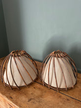 Load image into Gallery viewer, Pair of Vintage French Louis Sognot Lampshades
