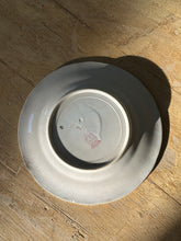 Load image into Gallery viewer, Small Antique French Plate with Pink Edges