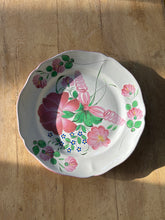 Load image into Gallery viewer, Large Pink Floral French Plate