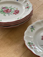 Load image into Gallery viewer, Set of Five Pink French Floral Plates