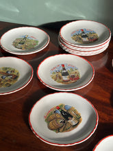 Load image into Gallery viewer, Set of fourteen french wine side plates
