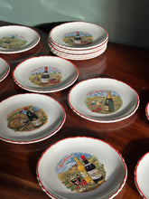 Load image into Gallery viewer, Set of fourteen french wine side plates