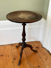 Load image into Gallery viewer, Small Rustic Wooden Side Table Plant Stand