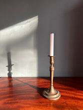 Load image into Gallery viewer, French Brass Candlestick Holder