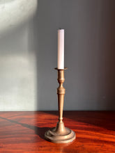 Load image into Gallery viewer, French Brass Candlestick Holder