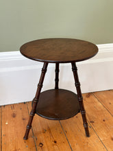 Load image into Gallery viewer, Faux Bamboo Wooden Side Table