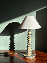 Load image into Gallery viewer, Rare 20th Century Ceramic Table lamp by Renowned French Ceramist Gerlou 1950 Unique Piece