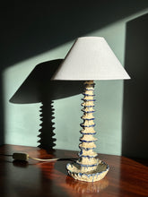 Load image into Gallery viewer, Rare 20th Century Ceramic Table lamp by Renowned French Ceramist Gerlou 1950 Unique Piece