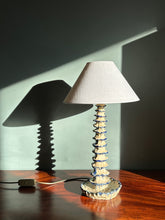 Load image into Gallery viewer, Rare 20th Century Ceramic Table lamp by Renowned French Ceramist Gerlou 1950 Unique Piece