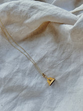 Load image into Gallery viewer, Antique Gold Carnelian Gemstone Fob Necklace on Vintage Gold Belcher Chain