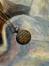 Load image into Gallery viewer, 9ct Vintage Gold St Christopher Necklace On Fine Gold Chain