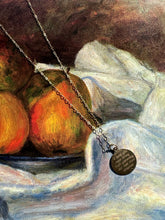 Load image into Gallery viewer, 9ct Vintage Gold St Christopher Necklace On Fine Gold Chain