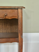 Load image into Gallery viewer, Pair of Vintage French Wavy Bedside Tables with Drawers