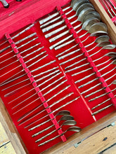 Load image into Gallery viewer, Vintage 1970s Bamboo Bronze Cutlery Set