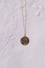 Load image into Gallery viewer, Vintage 9ct Gold St Christopher Pendant on a 9ct Gold Chain Necklace