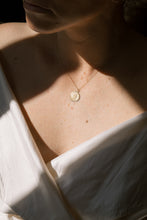 Load image into Gallery viewer, Vintage 9ct Gold St Christopher Pendant on a 9ct Gold Chain Necklace