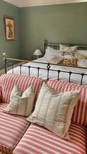 Load image into Gallery viewer, Large Handmade French Striped Cushion