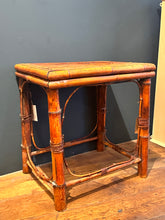 Load image into Gallery viewer, Vintage Bamboo Table