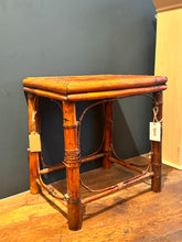 Load image into Gallery viewer, Vintage Bamboo Table