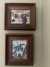 Load image into Gallery viewer, Set of Four Original Small Oil Paintings of French Scenes Signed and Dated