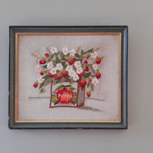 Load image into Gallery viewer, Strawberry Floral Tapestry Print