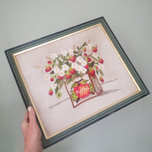 Load image into Gallery viewer, Strawberry Floral Tapestry Print
