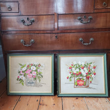 Load image into Gallery viewer, Strawberry Floral Tapestry Print