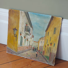 Load image into Gallery viewer, Vintage Painting Of Italian Scene