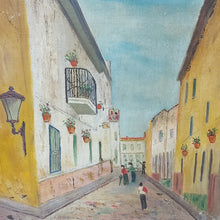 Load image into Gallery viewer, Vintage Painting Of Italian Scene
