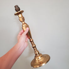 Load image into Gallery viewer, Pair Of Antique French Brass Lamps